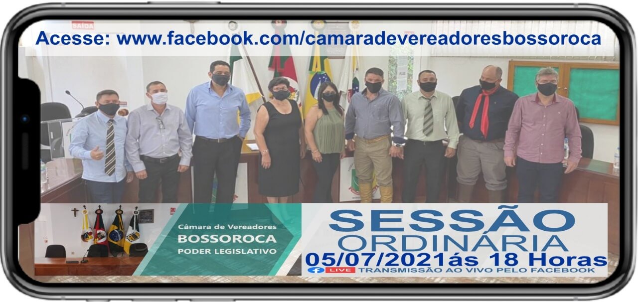 Sessão Ordinária do dia  05/07/2021